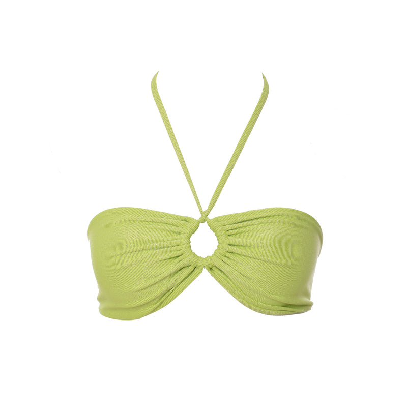 TOP MIL MANERAS LUREX VERDE