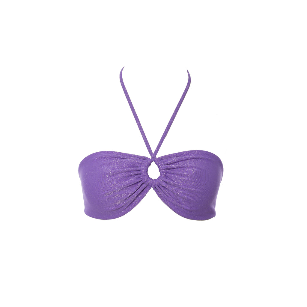 TOP MIL MANERAS LUREX LAVANDA