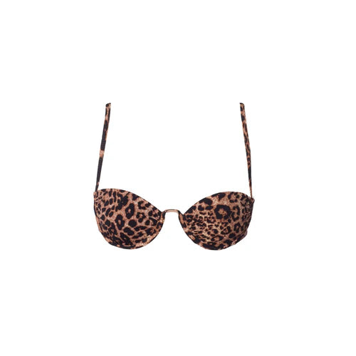 TOP CON ARO ANIMAL PRINT NEW