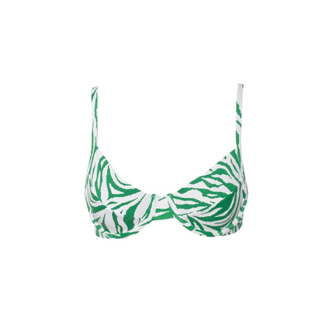 TOP CON ARO CEBRA VERDE