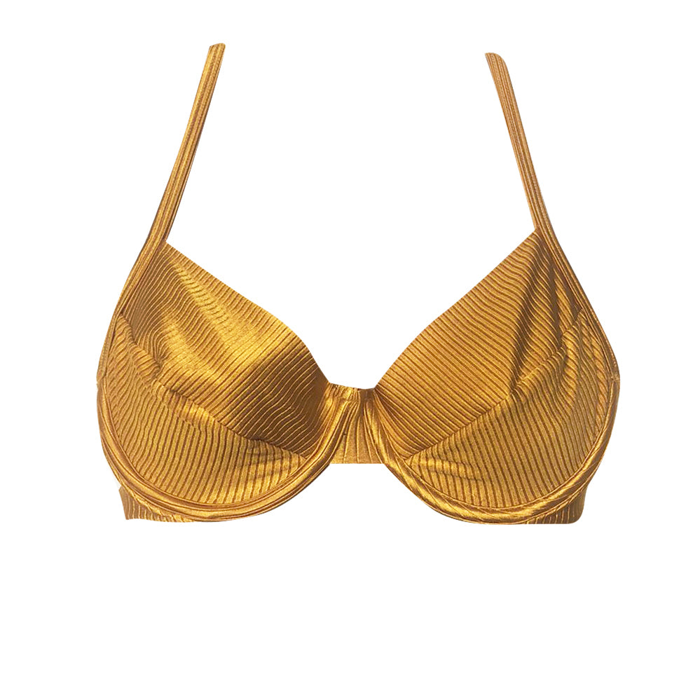 TOP CON ARO TEXTURIZADO DAMASCO